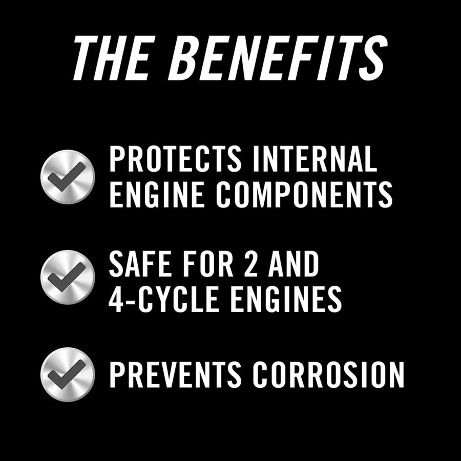 STA-BIL (22001 Fogging Oil - Stops Corrosion in Stored Engines - Lubricates and Protects Cylinders - Coats Internal Engine Components - for All 2 and 4 Cycle Engines, 12 oz. — view 3