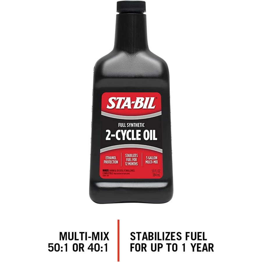 STA-BIL Full Synthetic 2-Cycle Oil, 13 oz — view 2