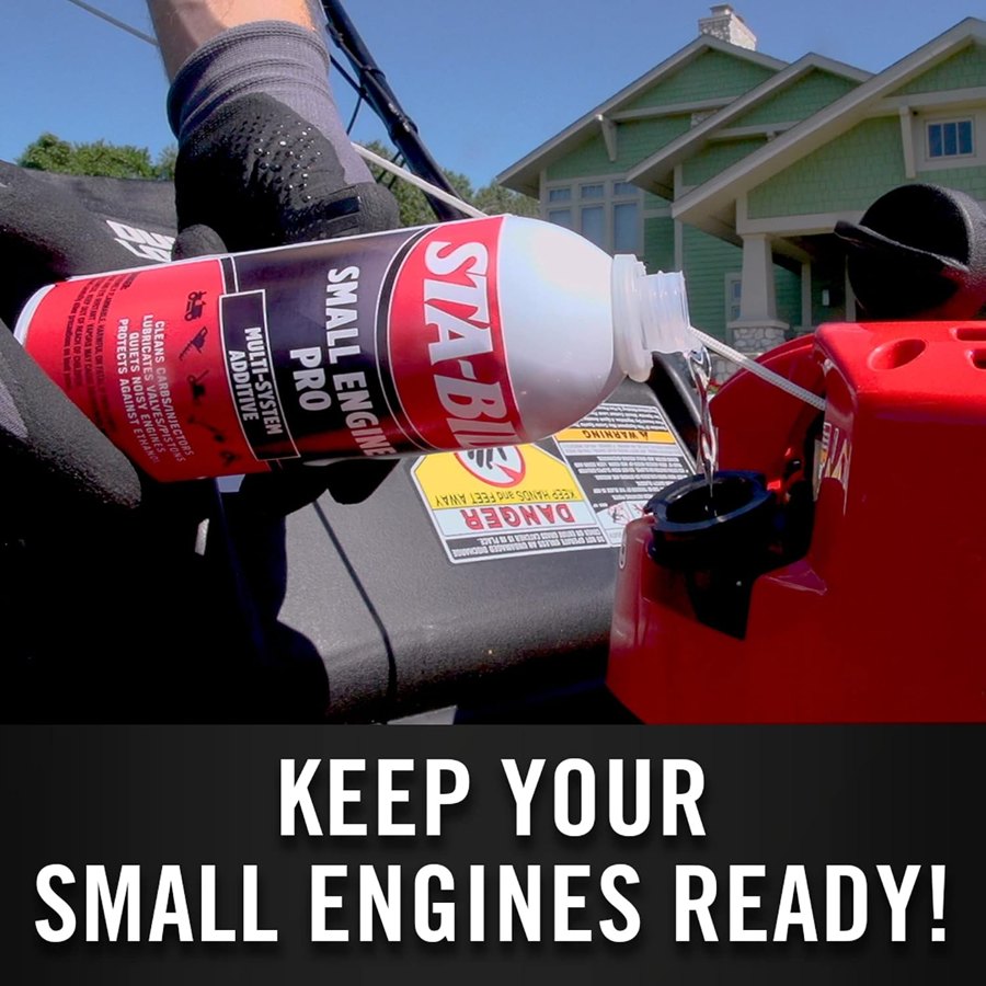 STA-BIL Small Engine Pro Multi-System Additive - Protects Against Ethanol - Cleans Carb and Injectors - Improves Engine Efficiency - Lubricates Valves and Pistons, 16 fl. oz. (22305) — view 4