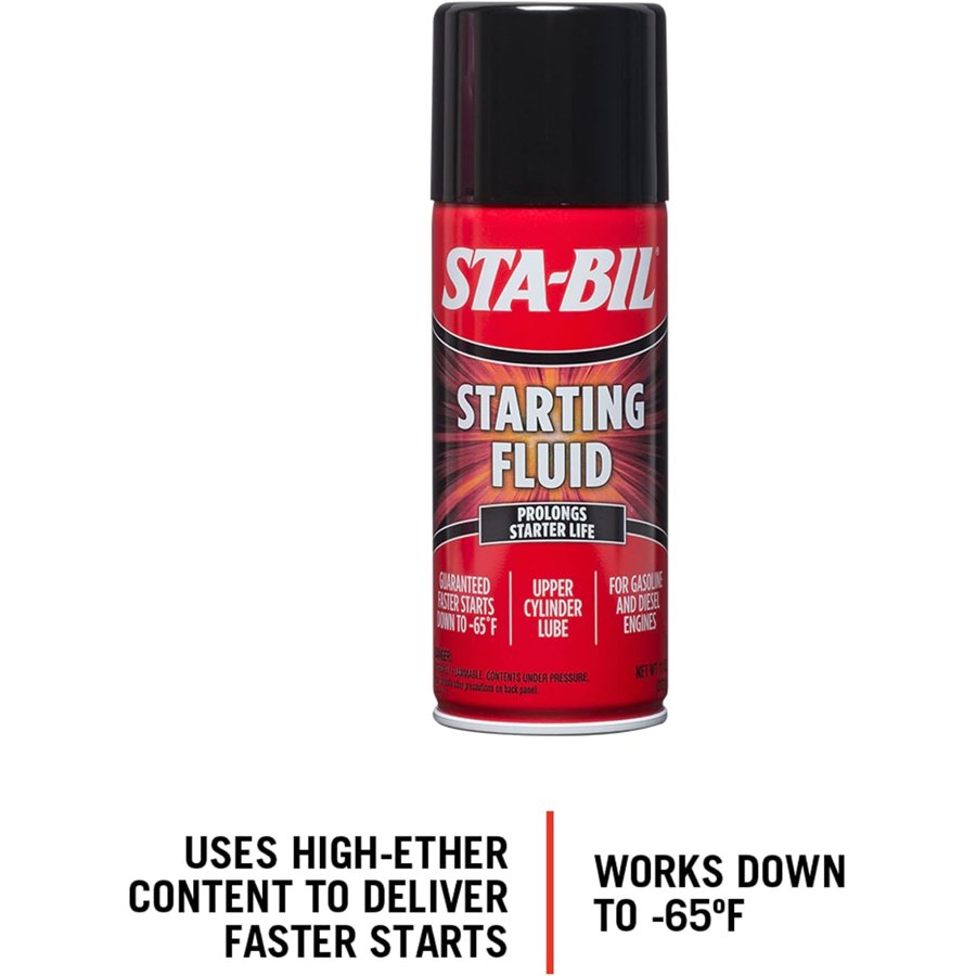 STA-BIL Starting Fluid, 11 oz, 6-Pack — view 2