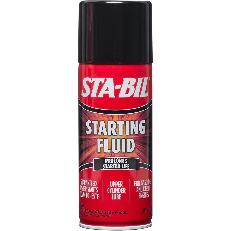 STA-BIL (22004-6PK) Starting Fluid - Prolongs Starter Life - Upper Cylinder Lube - For Gasoline And Diesel Engines - Guaranteed Faster Starts Down to -65°F, 11 oz.